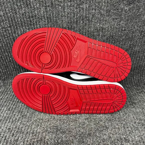 Nike Air Jordan 1 Low Flyease Bred Black Gym Red Mens 7 / Womens 8.5 DM1206-066 - Picture 6 of 8